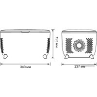 Бьюти-холодильник Meyvel MB-06C3W
