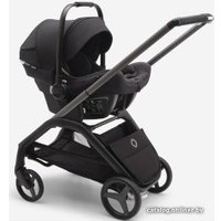 Универсальная коляска Bugaboo Dragonfly (2 в 1, black/midnight black/grey melange)