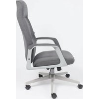 Офисное кресло AksHome Sierra (серая ткань/серый металл)