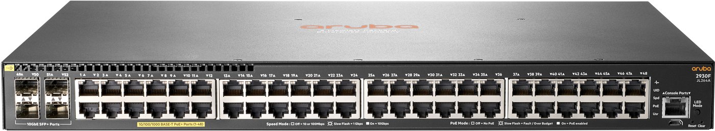 

Управляемый коммутатор 3-го уровня Aruba 2930F Series JL558A