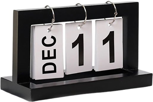 

Настольный календарь AksHome Calendar (черный)