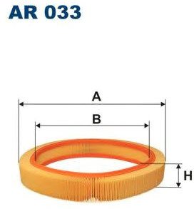 

Воздушный фильтр Filtron AR033