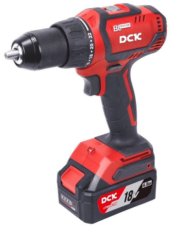 

Дрель-шуруповерт DCK KDJZ04-13 Type EM (с 2-мя АКБ, кейс)
