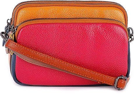 Женская сумка Poshete 886-60082K-DCL (Dark Color)