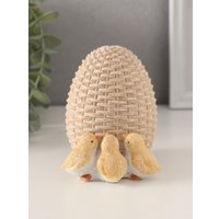 Статуэтка Sima-Land Цыплята у плетеного яичка 10583245 в Мозыре