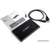 Бокс для накопителей 2.5" Gembird EE2-U3S-3 (черный)