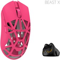 Игровая мышь WLMouse Beast X Pro Omron Solid Slits (розовый)