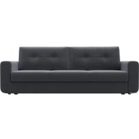 Диван Лига диванов Лига-031 121258 (велюр серый)