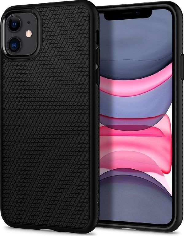 

Чехол для телефона Spigen Liquid Air для iPhone 11 076CS27184 (черный)