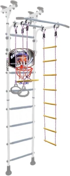 

Детский спортивный комплекс Midzumi Banji Basketball Shield (снежный барс)