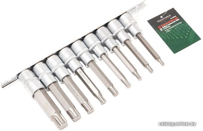 Набор головок слесарных RockForce RF-40915L (9 предметов)