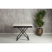 Стол-трансформер Levmar Apollo D36/S53 (дуб анкор светлый/черные опоры)