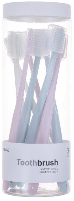 

Набор зубных щеток Miniso Защита десен 5706 (8 шт)
