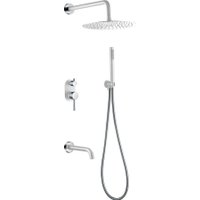 Душевая система  Boheme Uno 464-2-WCR (белый/хром)