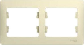 Рамка Schneider Electric Glossa GSL000202 (бежевый)