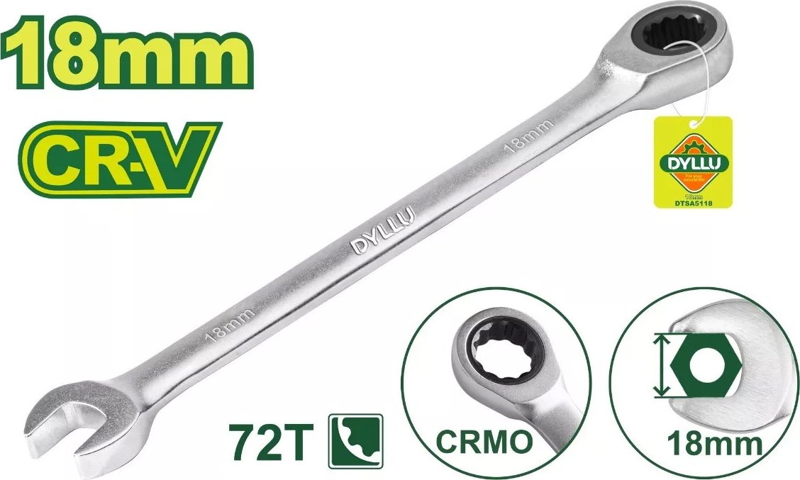 

Ключ комбинированный Dyllu DTSA5118