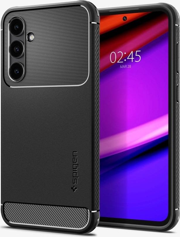 

Чехол для телефона Spigen Rugged Armor для Samsung Galaxy S23 FE ACS06376 (черный)