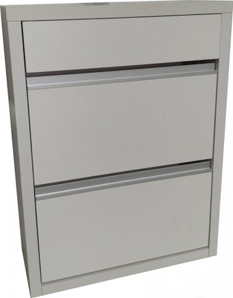 Тумба для обуви Анрат Элана люкс 2.70ш белый/белый