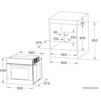 Электрический духовой шкаф Avex RYM 6090 F