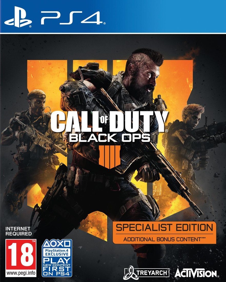 

Call of Duty: Black Ops 4. Specialist Edition (без русской озвучки) для PlayStation 4