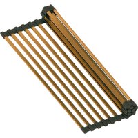 Кухонная мойка Roxen Uno 560210-54-BRS PVD бронзовая/текстурная (с ролл-матом и дозатором)