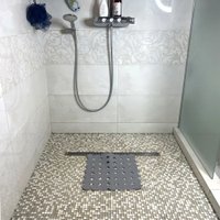 Коврик для ванной Мультидом ПТ72-64 (серый)