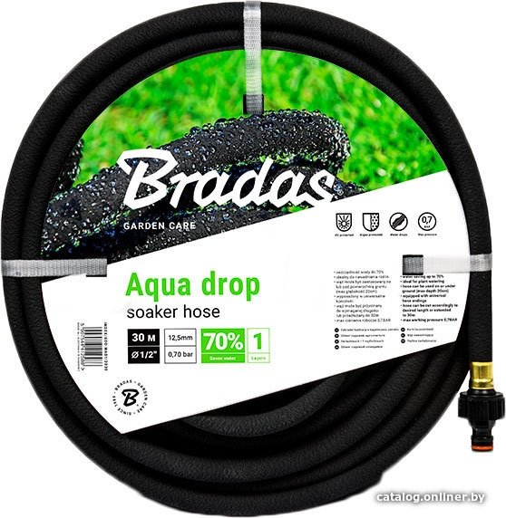 

Сочащийся шланг Bradas Aqua-Drop 12.5 мм (1/2", 15 м) WAD1/2015