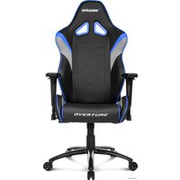 Игровое (геймерское) кресло AKRacing Overture (черный/синий)