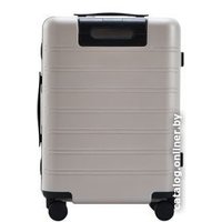 Чемодан-спиннер Ninetygo Manhattan Frame Luggage 20" (коричневый)