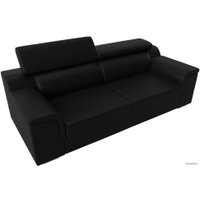 Диван Лига диванов Лига-003 117128 (экокожа черный)