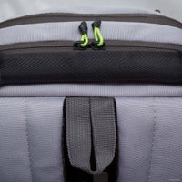 Городской рюкзак Grizzly RU-337-2 (серый/салатовый)