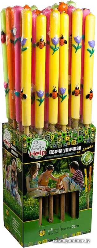 Свеча от насекомых Help 80010 (24 шт)