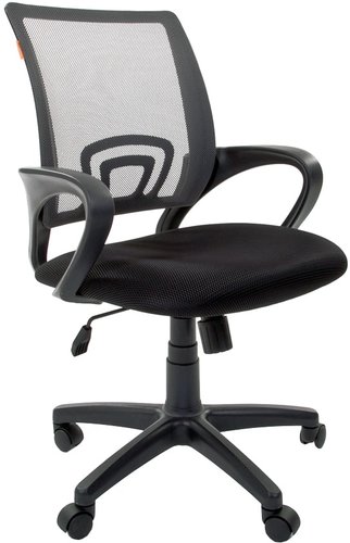Офисное кресло CHAIRMAN 696 black (серый)
