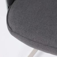 Офисное кресло AksHome Sierra (серая ткань/серый металл)