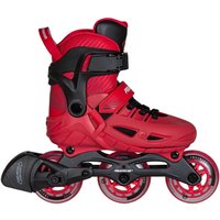 Роликовые коньки Powerslide Phuzion Universe 3 колеса (р. 29-32, красный)