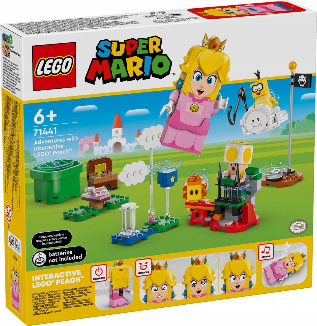 Конструктор LEGO Super Mario 71441 Приключения с интерактивным Персиком