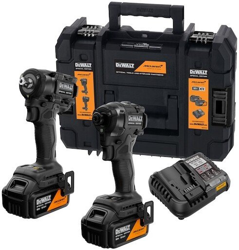 DeWalt DCK2224MP2T-QW (винтоверт, гайковерт, 2 АКБ, кейс)