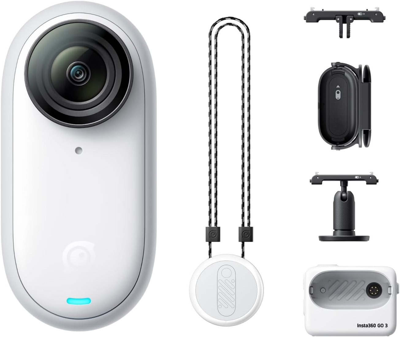 

Экшен-камера Insta360 GO3 Action Kit 64GB (арктический белый)