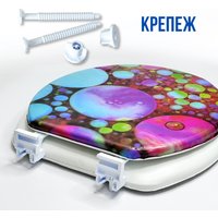 Сиденье для унитаза Еврокомфорт Океан В-30 103-311-01В30 (мягкое)