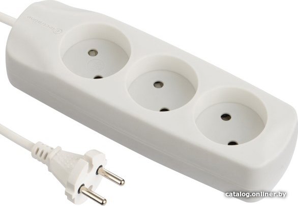 Удлинитель Electraline 62000 (1.5 м, белый)