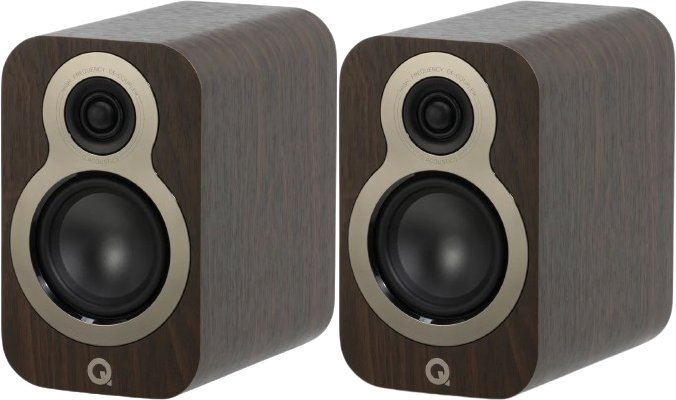 Полочная акустика Q Acoustics 3010c (орех)
