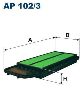 

Воздушный фильтр Filtron AP1023