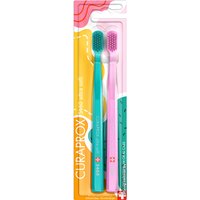 Набор зубных щеток Curaprox Duo DifferentDay ultrasoft d 0.1 мм (2 шт)