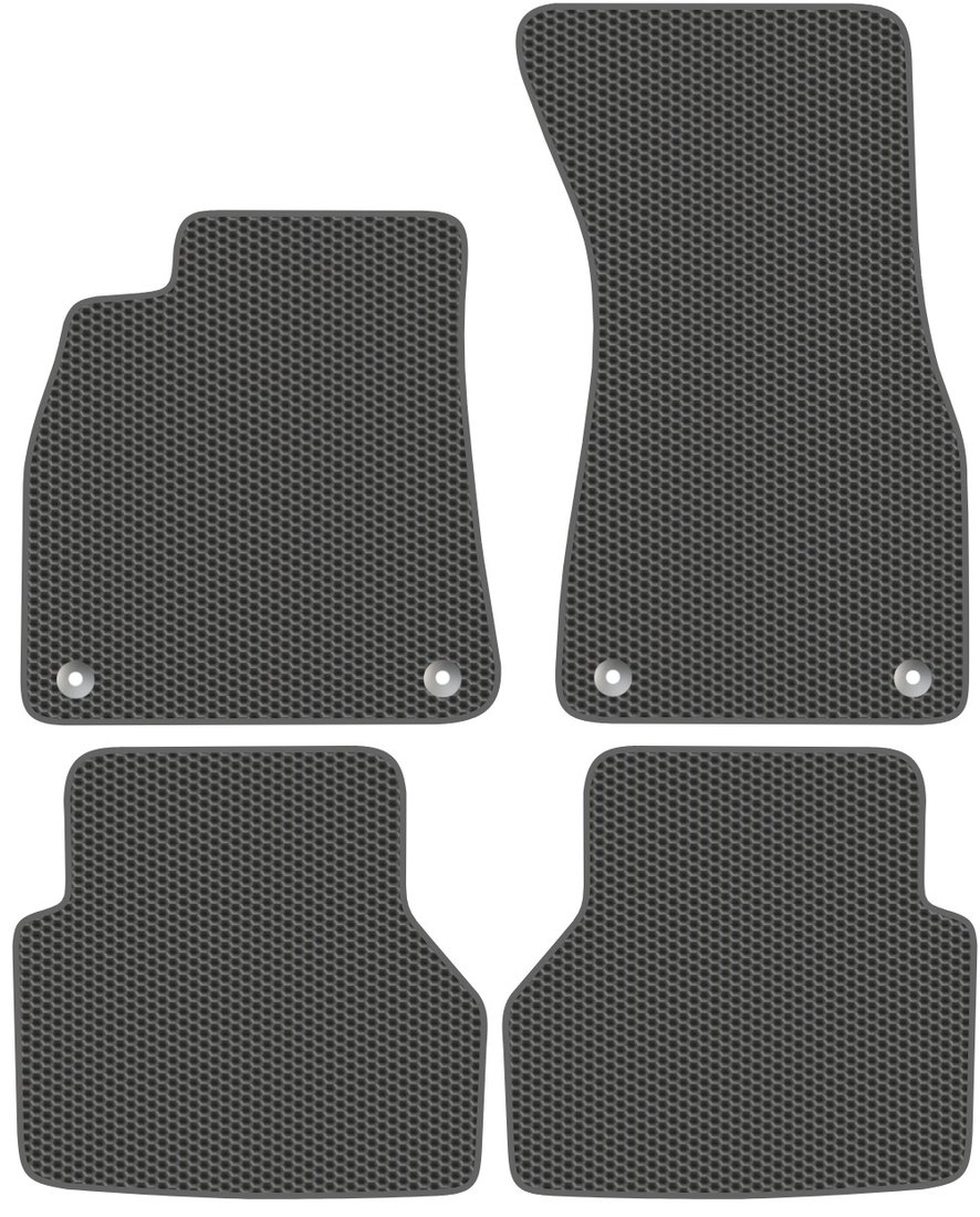 

Комплект ковриков для авто Alicosta Audi A6 V (седан, универсал / C8) 2018 - Н.В. (серый)