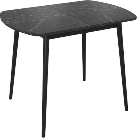 

Кухонный стол Listvig Винер Mini R раздвижной (камень пьетра гриджиа/черный)