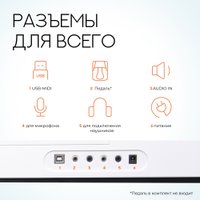 Синтезатор Tesler KB-6160 (белый)