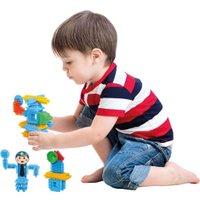 Конструктор Dede Кактус-блоки. Полиция 03307