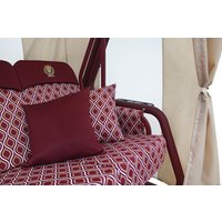 Садовые качели Arno-Werk Монарх 2017-КД-51 (бордовый)