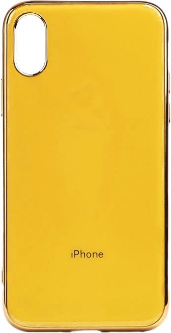 

Чехол для телефона EXPERTS Plating Tpu для Apple iPhone XS Max (желтый)
