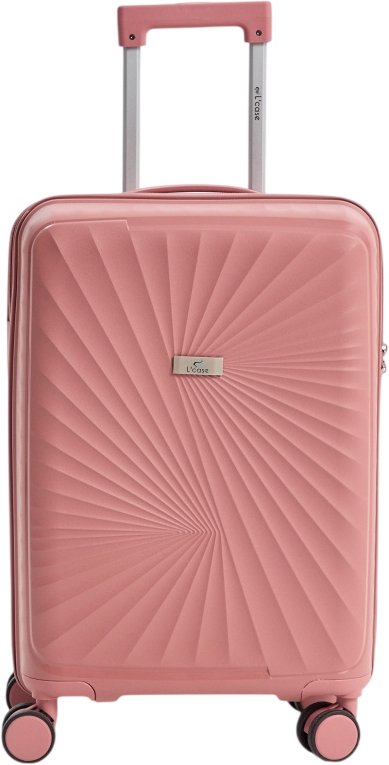 

Чемодан-спиннер L'Case Cancun 21 (S, розовый)